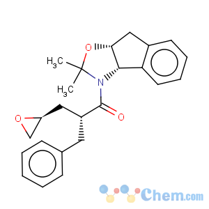CAS No:158512-24-4 2H-Indeno[1,2-d]oxazole,3-(4,5-anhydro-2,3-dideoxy-2-(phenylmethyl)-D-erythro-pentonoyl)-3,3a,8,8a-tetrahydro-2,2-dimethyl-,(3aS,8aR)- (9CI)