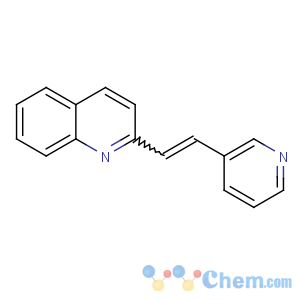 CAS No:1586-51-2 Quinoline,2-[2-(3-pyridinyl)ethenyl]-