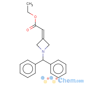 CAS No:158602-32-5 Aceticacid, 2-[1-(diphenylmethyl)-3-azetidinylidene]-, ethyl ester