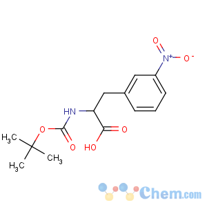 CAS No:158741-21-0 (2R)-2-[(2-methylpropan-2-yl)oxycarbonylamino]-3-(3-nitrophenyl)<br />propanoic acid