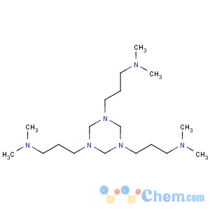 CAS No:15875-13-5 3-[3,5-bis[3-(dimethylamino)propyl]-1,3,5-triazinan-1-yl]-N,<br />N-dimethylpropan-1-amine