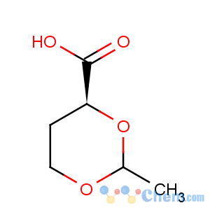 CAS No:158817-45-9 1,3-Dioxane-4-carboxylicacid, 2-methyl-, (2S-cis)- (9CI)