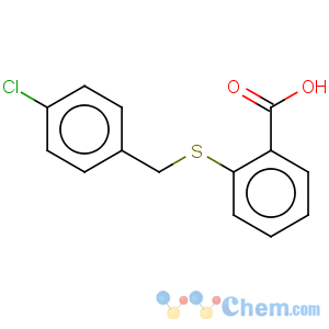 CAS No:15887-84-0 2-[(4-chlorophenyl)methylsulfanyl]benzoate