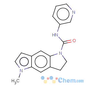CAS No:158942-04-2 Benzo[1,2-b:4,5-b']dipyrrole-1(2H)-carboxamide,3,5-dihydro-5-methyl-N-3-pyridinyl-
