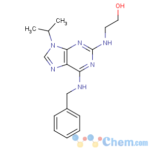 CAS No:158982-15-1 2-[[6-(benzylamino)-9-propan-2-ylpurin-2-yl]amino]ethanol