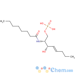 CAS No:158983-53-0 Octanamide,N-[(1S,2R,3E)-2-hydroxy-1-[(phosphonooxy)methyl]-3-heptadecenyl]-