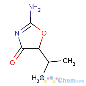 CAS No:15900-26-2 4(5H)-Oxazolone,2-amino-5-(1-methylethyl)-