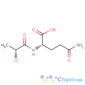 CAS No:159141-33-0 L-Glutamine,N2-[(2R)-2-chloro-1-oxopropyl]-