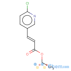 CAS No:159153-39-6 2-Propenoic acid,3-(6-chloro-3-pyridinyl)-, ethyl ester, (2E)-