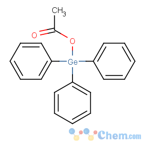 CAS No:15917-09-6 Acetic acid,triphenylgermyl ester
