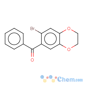 CAS No:159175-58-3 Methanone,(7-bromo-2,3-dihydro-1,4-benzodioxin-6-yl)phenyl-