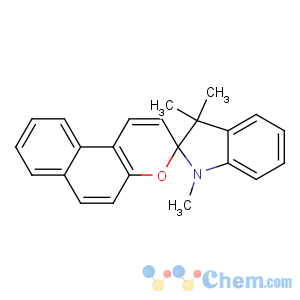 CAS No:1592-43-4 1',3',3'-trimethylspiro[benzo[f]chromene-3,2'-indole]