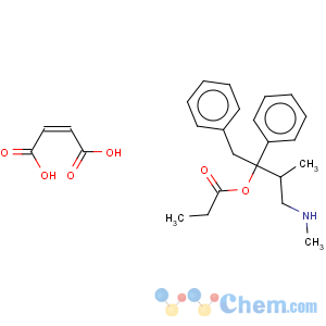 CAS No:159208-83-0 1,2-DIPHENYL-3-METHYL-4-[METHYLAMINO]-2-BUTYL PROPIONATE MALEATE SALT