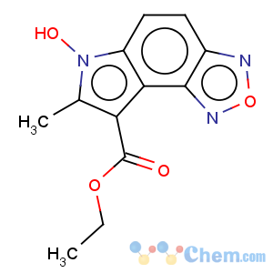 CAS No:159325-86-7 6H-Pyrrolo[3,2-e]-2,1,3-benzoxadiazole-8-carboxylicacid, 6-hydroxy-7-methyl-, ethyl ester