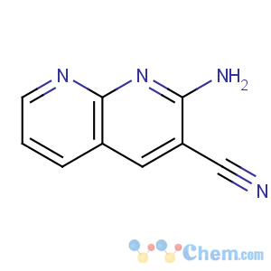 CAS No:15935-95-2 1,8-Naphthyridine-3-carbonitrile,2-amino-