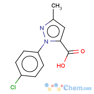 CAS No:15943-84-7 2-(4-Chloro-phenyl)-5-methyl-2H-pyrazole-3-carboxylic acid