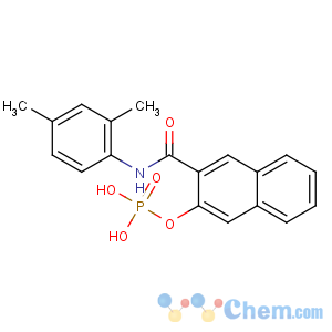 CAS No:1596-56-1 [3-[(2,4-dimethylphenyl)carbamoyl]naphthalen-2-yl] dihydrogen phosphate
