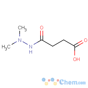 CAS No:1596-84-5 4-(2,2-dimethylhydrazinyl)-4-oxobutanoic acid