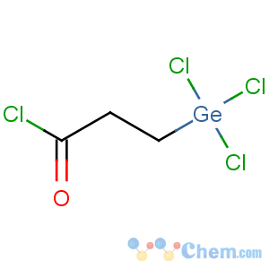 CAS No:15961-24-7 Propanoyl chloride,3-(trichlorogermyl)-