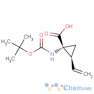 CAS No:159622-10-3 (1R,2S)-1-tert-Butoxycarbonylamino-2-vinylcyclopropanecarboxylic acid