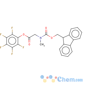 CAS No:159631-29-5 Glycine,N-[(9H-fluoren-9-ylmethoxy)carbonyl]-N-methyl-, pentafluorophenyl ester (9CI)