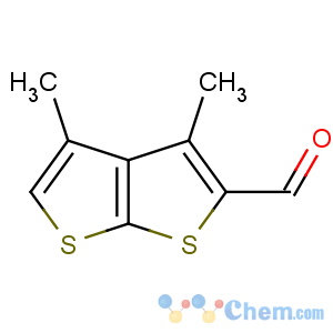 CAS No:159709-36-1 3,4-dimethylthieno[2,3-b]thiophene-5-carbaldehyde