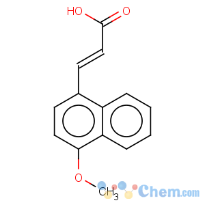 CAS No:15971-30-9 2-Propenoic acid,3-(4-methoxy-1-naphthalenyl)-