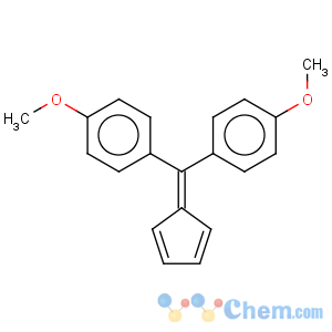 CAS No:15972-55-1 Benzene,1,1'-(2,4-cyclopentadien-1-ylidenemethylene)bis[4-methoxy-