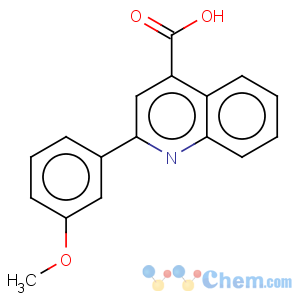 CAS No:159782-19-1 2-(3-Methoxyphenyl)quinoline-4-carboxylic acid