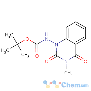 CAS No:159850-23-4 tert-butyl N-(3-methyl-2,4-dioxoquinazolin-1-yl)carbamate