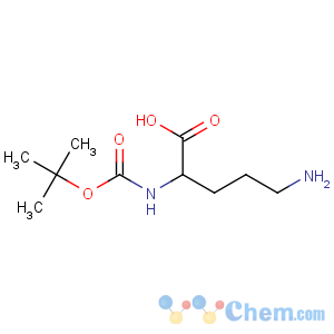 CAS No:159877-12-0 (2R)-5-amino-2-[(2-methylpropan-2-yl)oxycarbonylamino]pentanoic acid