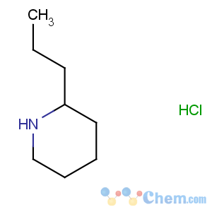 CAS No:15991-59-0 Piperidine, 2-propyl-,hydrochloride (1:1)