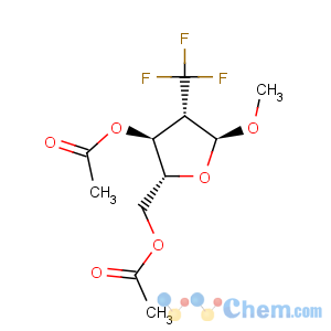 CAS No:159945-02-5 Methyl-2-deoxy-2-(trifluoromethyl)-alpha-D-arabinofuranoside diacetate