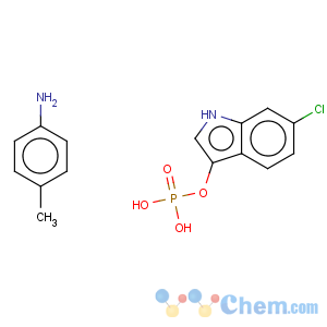 CAS No:159954-33-3 6-CHLORO-3-INDOLYL PHOSPHATE P-TOLUIDINE SALT