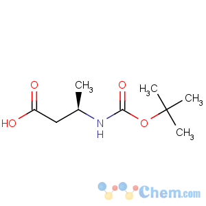 CAS No:159991-23-8 Butanoic acid,3-[[(1,1-dimethylethoxy)carbonyl]amino]-, (3R)-