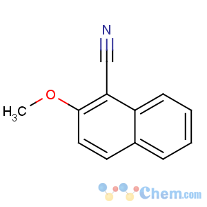 CAS No:16000-39-8 2-methoxynaphthalene-1-carbonitrile