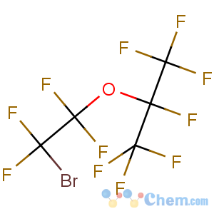 CAS No:16005-49-5 Propane,2-(2-bromo-1,1,2,2-tetrafluoroethoxy)-1,1,1,2,3,3,3-heptafluoro-