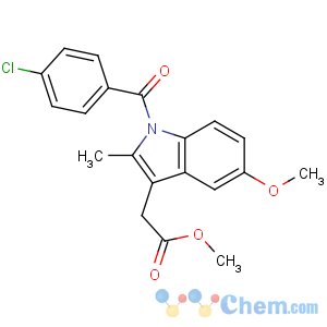 CAS No:1601-18-9 methyl 2-[1-(4-chlorobenzoyl)-5-methoxy-2-methylindol-3-yl]acetate