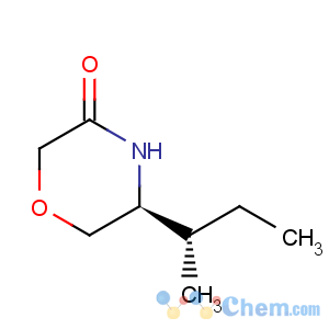 CAS No:160141-20-8 3-Morpholinone,5-[(1S)-1-methylpropyl]-, (5S)-