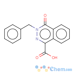 CAS No:16015-49-9 1-Phthalazinecarboxylicacid, 3,4-dihydro-4-oxo-3-(phenylmethyl)-