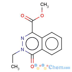 CAS No:16015-53-5 1-Phthalazinecarboxylicacid, 3-ethyl-3,4-dihydro-4-oxo-, methyl ester