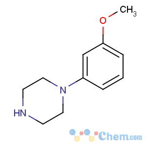 CAS No:16015-71-7 1-(3-methoxyphenyl)piperazine