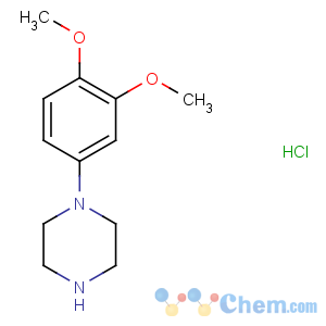 CAS No:16015-72-8 1-(3,4-dimethoxyphenyl)piperazine