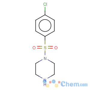 CAS No:16017-53-1 Piperazine, 1-[(4-chlorophenyl)sulfonyl]-