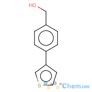 CAS No:160278-20-6 Benzenemethanol, 4-(3-thienyl)-