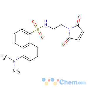 CAS No:160291-45-2 5-(dimethylamino)-N-[2-(2,<br />5-dioxopyrrol-1-yl)ethyl]naphthalene-1-sulfonamide
