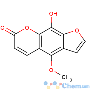 CAS No:1603-47-0 7H-Furo[3,2-g][1]benzopyran-7-one,9-hydroxy-4-methoxy-