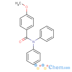 CAS No:16034-40-5 4-methoxy-N,N-diphenylbenzamide