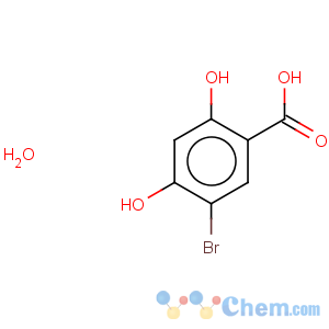 CAS No:160348-98-1 Benzoic acid,5-bromo-2,4-dihydroxy-, hydrate (1:1)