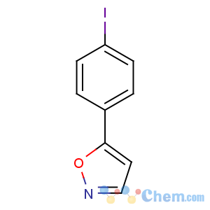 CAS No:160377-48-0 5-(4-iodophenyl)-1,2-oxazole